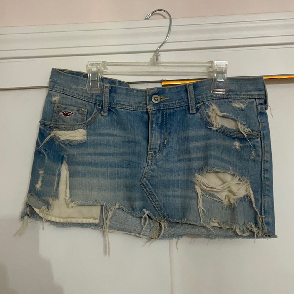 Hollister Jean mini skirt